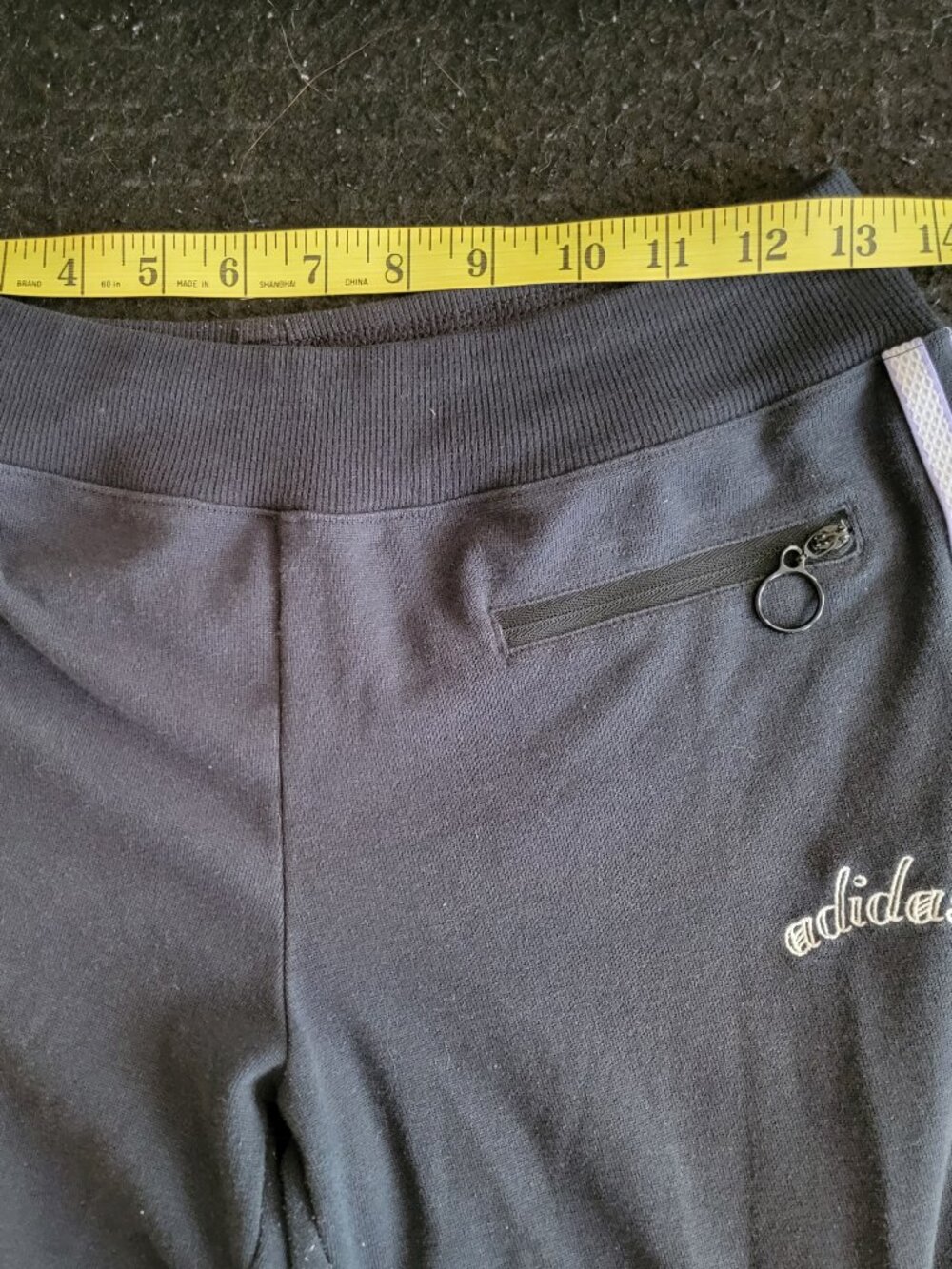 ADIDAS BLACK CAPRI - Picture 5 of 9